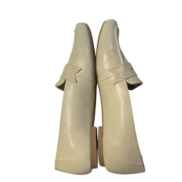 Korks Cream Posie Penny Loafer - Picture 4 of 10